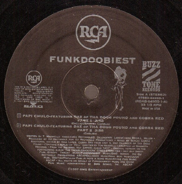 Funkdoobiest : Papi Chulo (12")