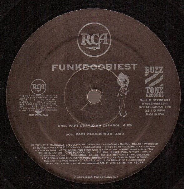 Funkdoobiest : Papi Chulo (12")