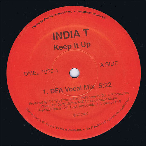 India T : Keep It Up (12")