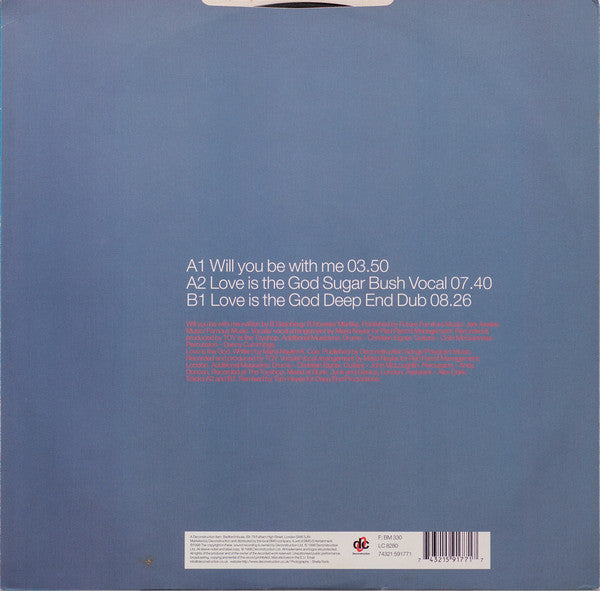 Maria Nayler : Will You Be With Me / Love Is The God (12", Maxi)