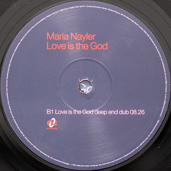 Maria Nayler : Will You Be With Me / Love Is The God (12", Maxi)