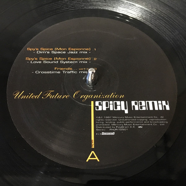 United Future Organization : Spicy Remix (2x12", Comp)