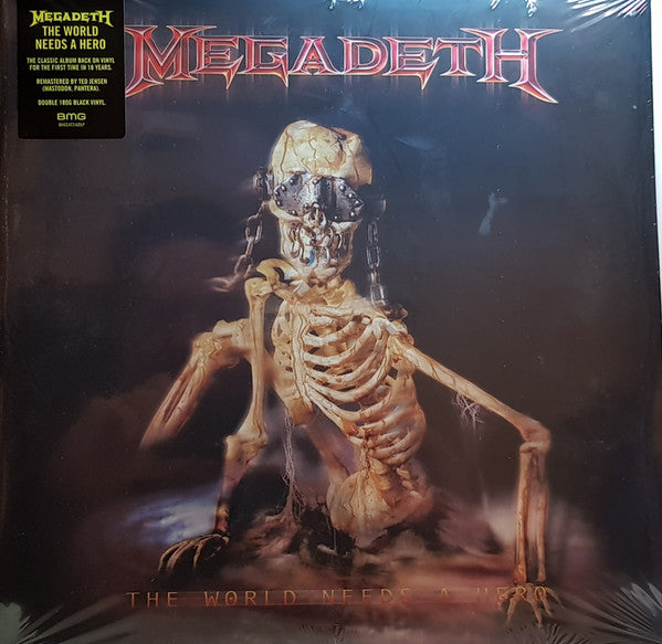 Megadeth : The World Needs A Hero (2xLP, Album, RE, RM, 180)