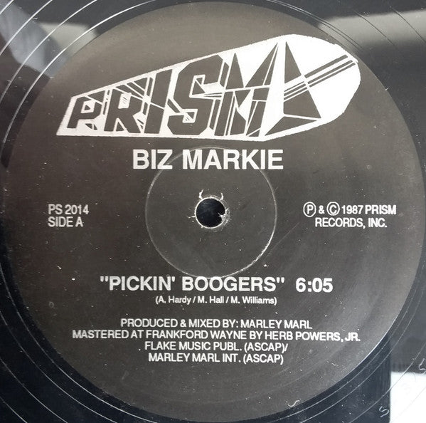 Biz Markie : Pickin' Boogers (12", RE)