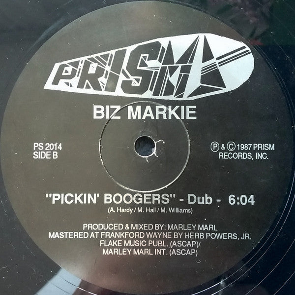 Biz Markie : Pickin' Boogers (12", RE)