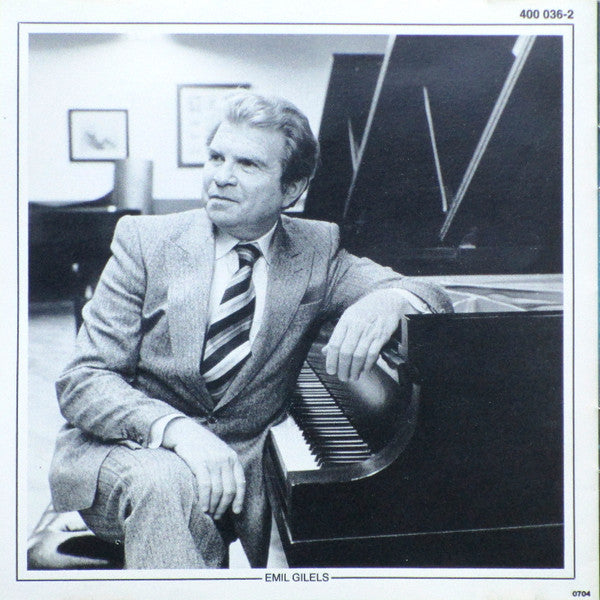 Ludwig van Beethoven – Emil Gilels : Sonaten: »Pathétique« • »Mondschein / Moonlight / Clair De Lune« (CD, Album, RE)