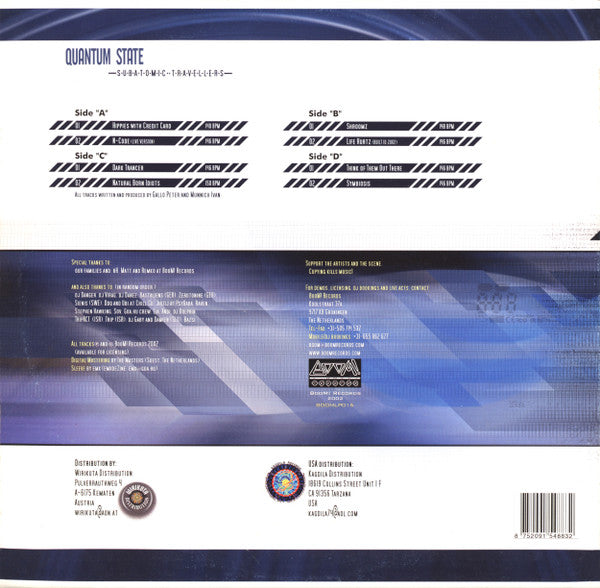 Quantum State : Subatomic Travellers (2xLP, Album)