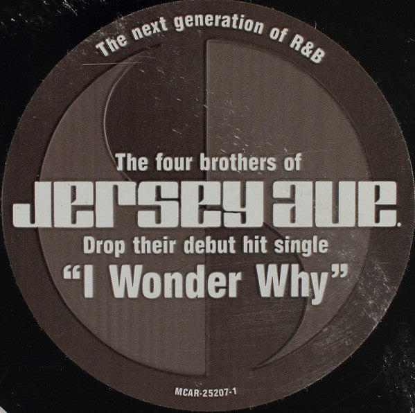 Jersey Ave. : I Wonder Why (12", Promo)