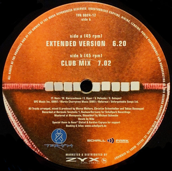 DJ Sputnik : All The Things She Said (12")
