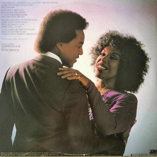 Roberta Flack And Peabo Bryson : Live & More (2xLP, Album, Gat)
