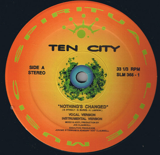 Ten City : Nothing's Changed (12", Promo)