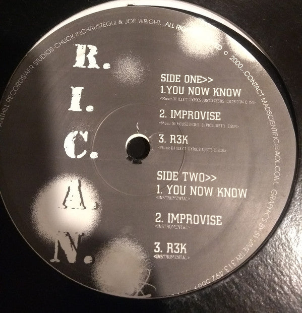 Rican : You Know Now (12")
