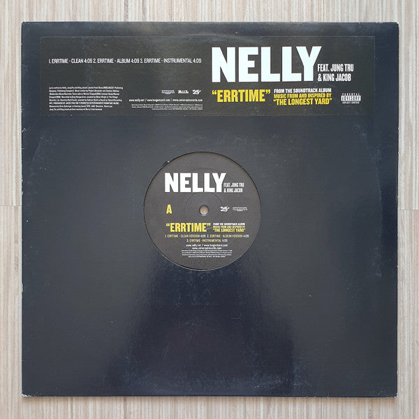 Nelly : Errtime (12", Promo)