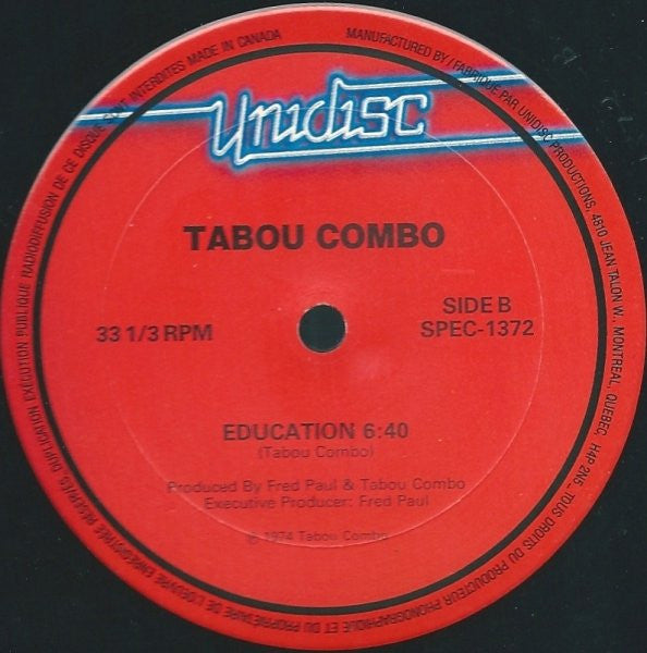 Tabou Combo : New York City / Education (12")