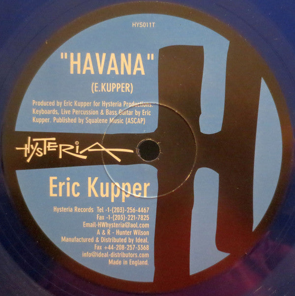 Eric Kupper : Havana (12", S/Sided, Ltd, Blu)
