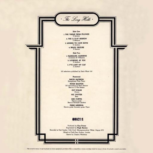 The Long Hello : The Long Hello (LP, Ltd, Num, RE)
