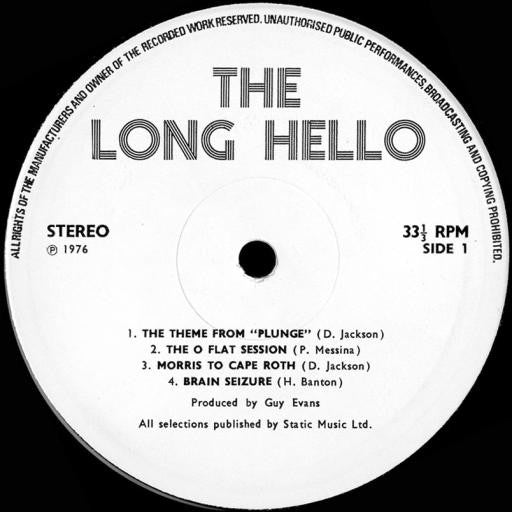 The Long Hello : The Long Hello (LP, Ltd, Num, RE)