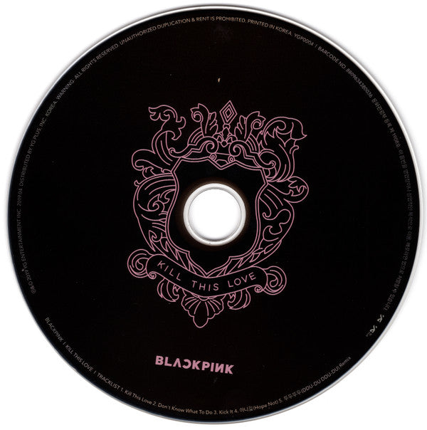 BLACKPINK : Kill This Love (CD, MiniAlbum, Bla)