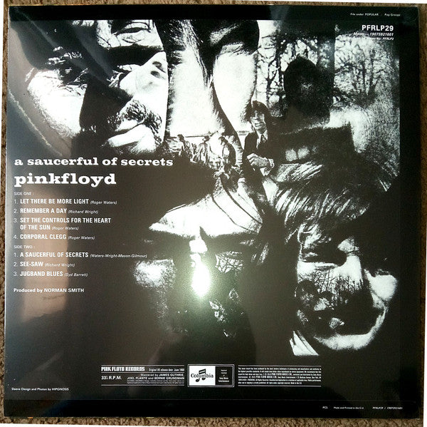 Pink Floyd : A Saucerful Of Secrets (LP, Album, RSD, Mono, Ltd, RE, RM, 180)