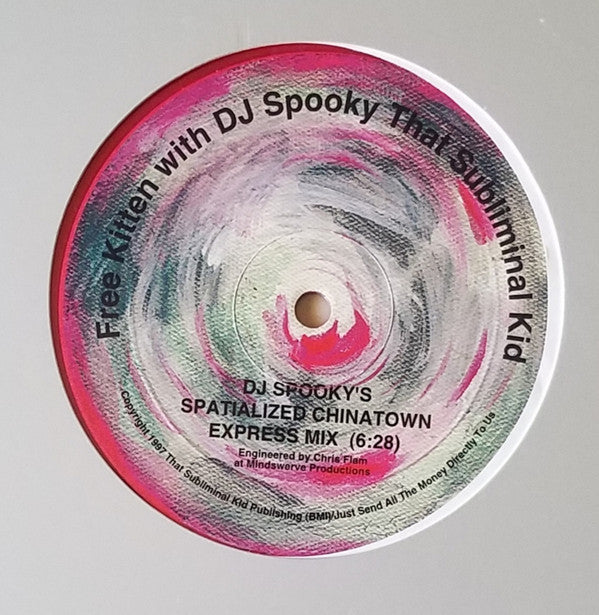 Free Kitten : Free Kitten With DJ Spooky That Subliminal Kid / Free Kitten With We (12", Cle)