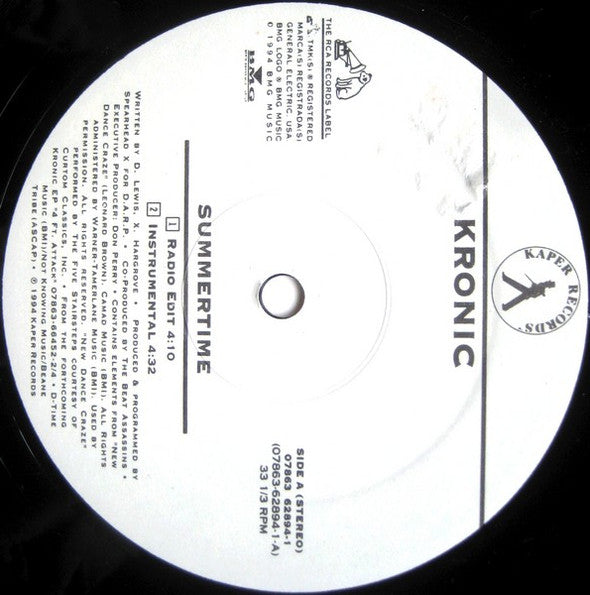 Kronic (2) : Summertime (12")