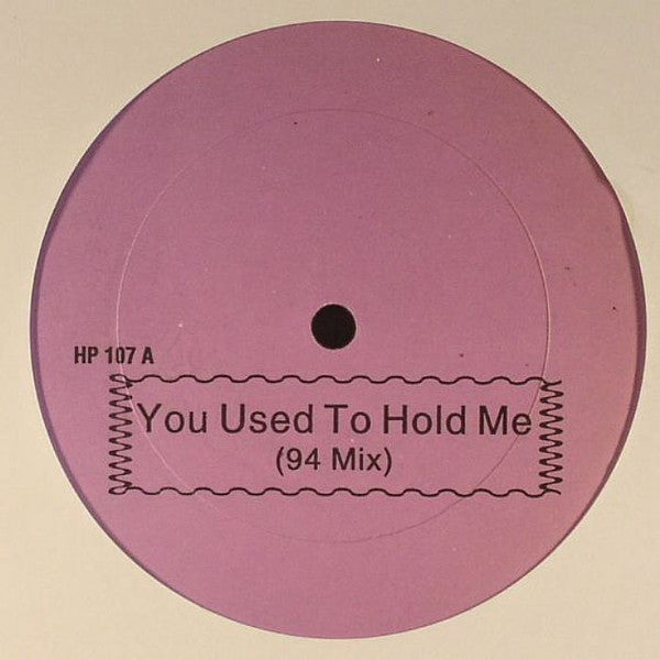 Ralphi Rosario : You Use To Hold Me (12", Unofficial)