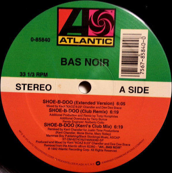 Bas Noir : Shoe-B-Doo (12")