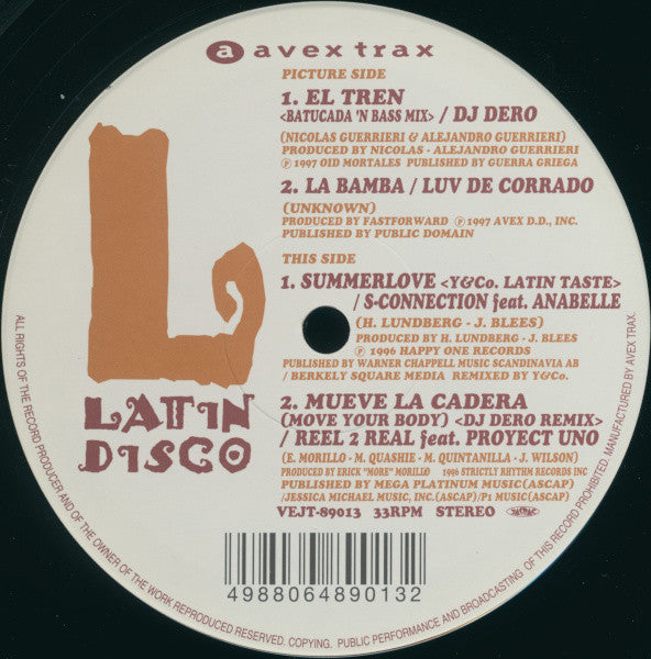 Various : Latin Disco (12")