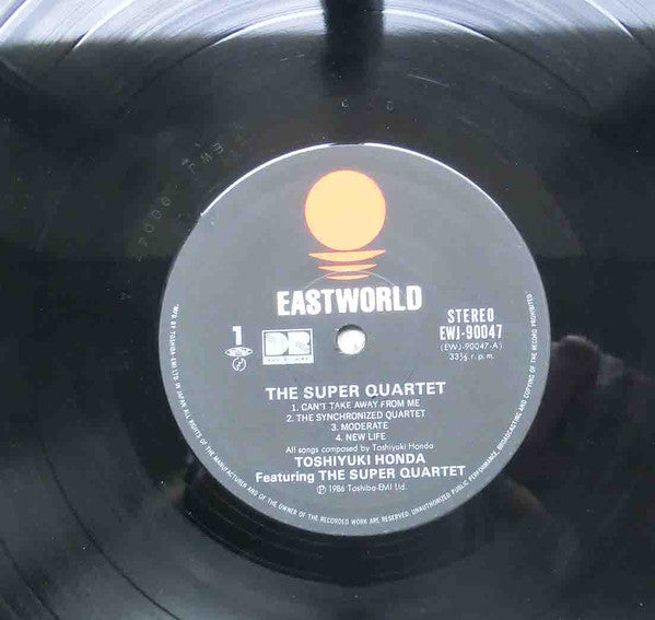 Toshiyuki Honda Featuring The Super Quartet : The Super Quartet (LP, Album)