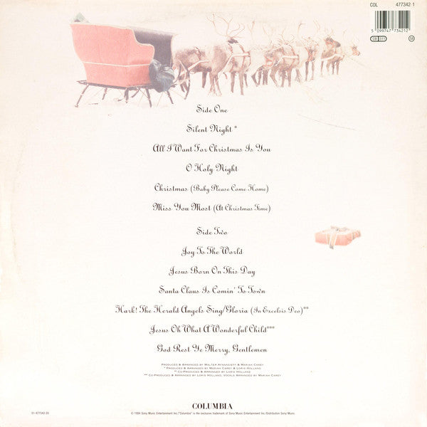 Mariah Carey : Merry Christmas (LP, Album)