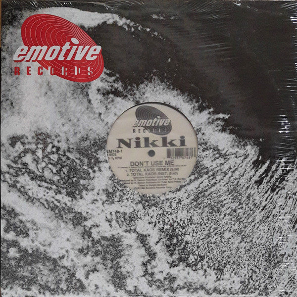 Nikki Jackson : Don't Use Me (12")