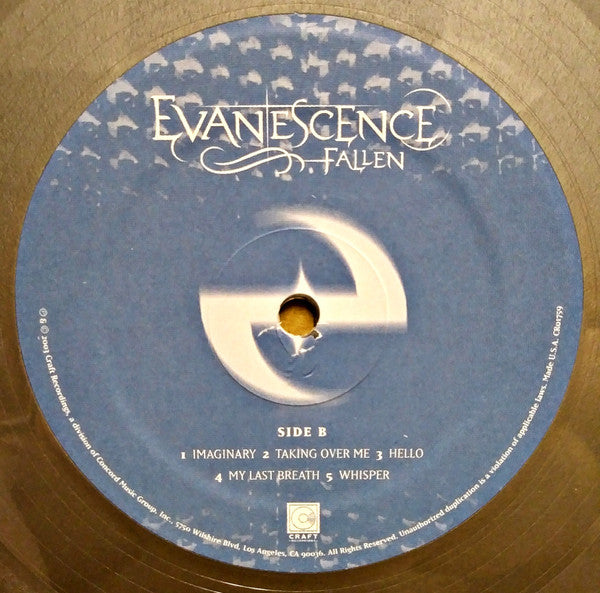 Evanescence : Fallen (LP, Album, Ltd, RE, Sil)