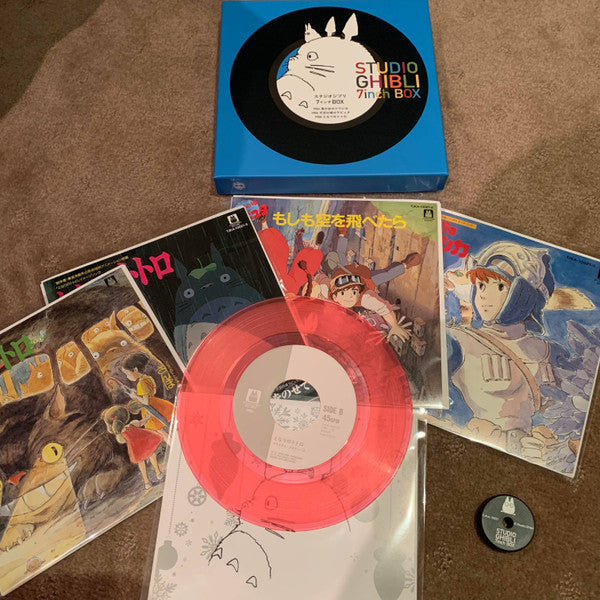 Studio Ghibli = Studio Ghibli : Studio Ghibli 7inch Box = スタジオジブリ７インチBox (4x7", EP, RE, RM + 7", Bon + Box, Comp, Ltd)