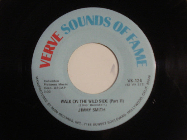 Jimmy Smith : Walk On The Wild Side / The Sermon (7", Single, RE)
