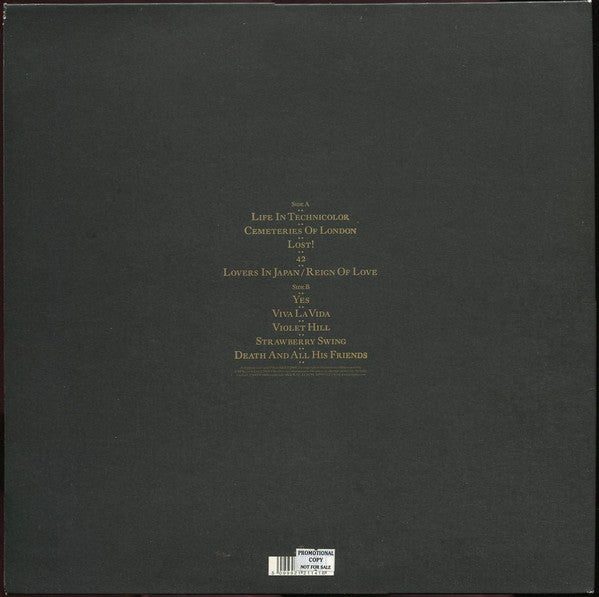 Coldplay : Viva La Vida Or Death And All His Friends (LP, Album, Gat)