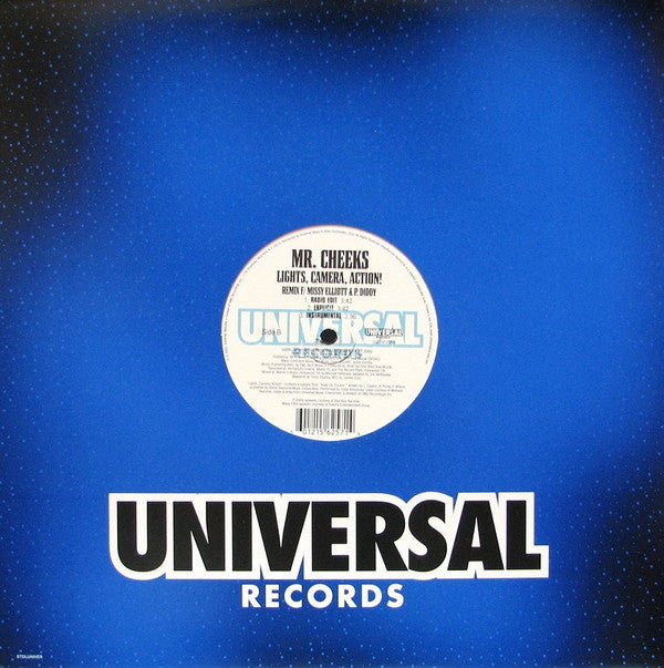 Mr. Cheeks F/ Missy Elliott, P. Diddy & Petey Pablo : Lights, Camera, Action! (Remix) (12")