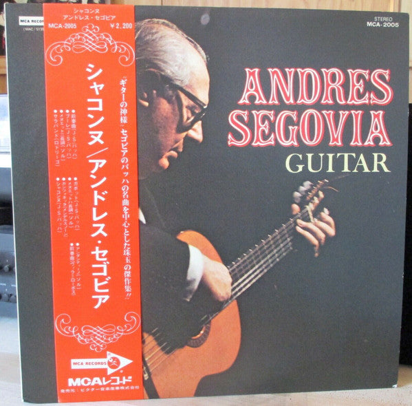 Andrés Segovia : Guitar (LP, Album)