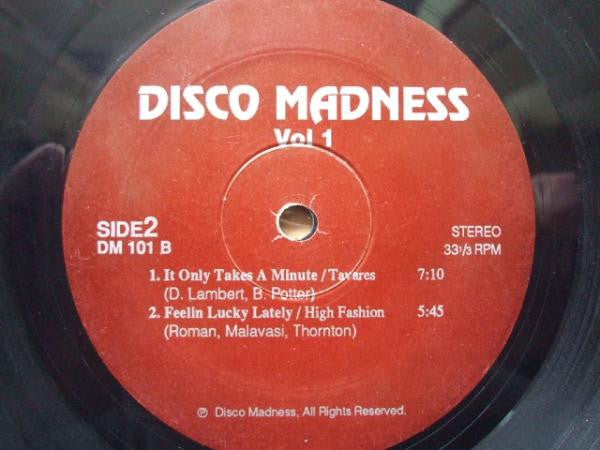 Various : Disco Madness Vol 1 (12", Unofficial)