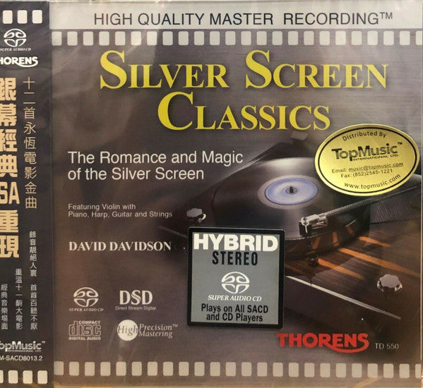 David Davidson : Silver Screen Classics (SACD, Hybrid, Album, RM)