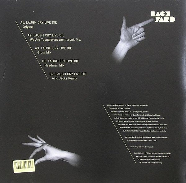 Tronik Youth : Laugh Cry Live Die (12")