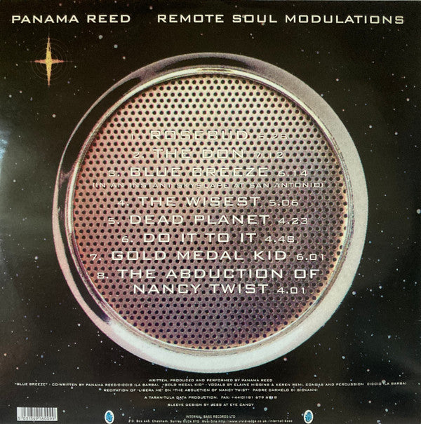 Panama Reed : Remote Soul Modulations (2xLP)