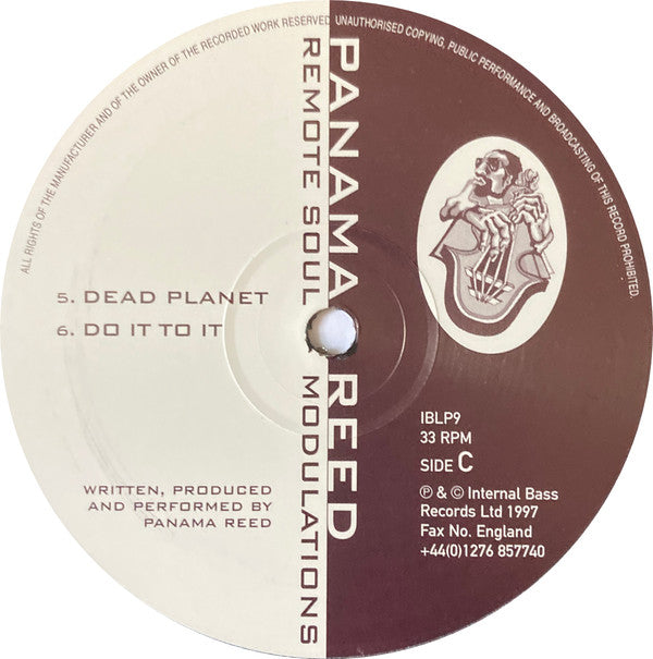 Panama Reed : Remote Soul Modulations (2xLP)