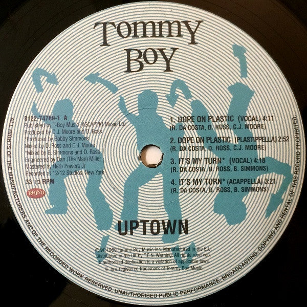 Uptown (3) : Dope On Plastic / It's My Turn (12", RE)