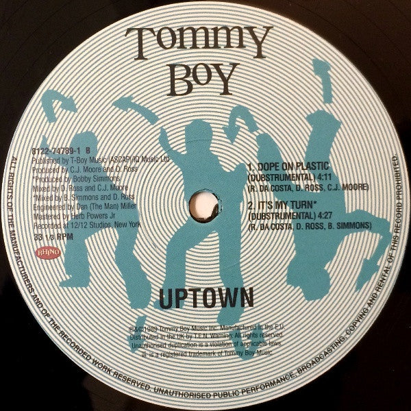 Uptown (3) : Dope On Plastic / It's My Turn (12", RE)