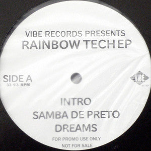 Rainbow Tech : Rainbow Tech EP (12", EP, Promo)