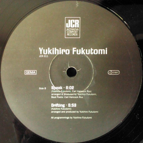 Yukihiro Fukutomi : I Am / Music Is The Healer (12")
