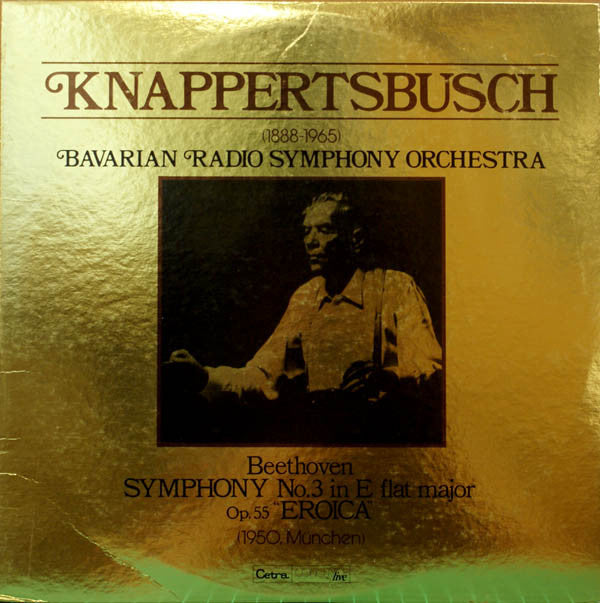 Ludwig van Beethoven : Symphony No.3 in E Flat Major, Op.55 "Eroica" (LP, Mono)