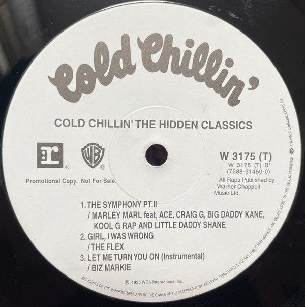 Various : Cold Chillin The Hidden Classics (12", EP, Promo)
