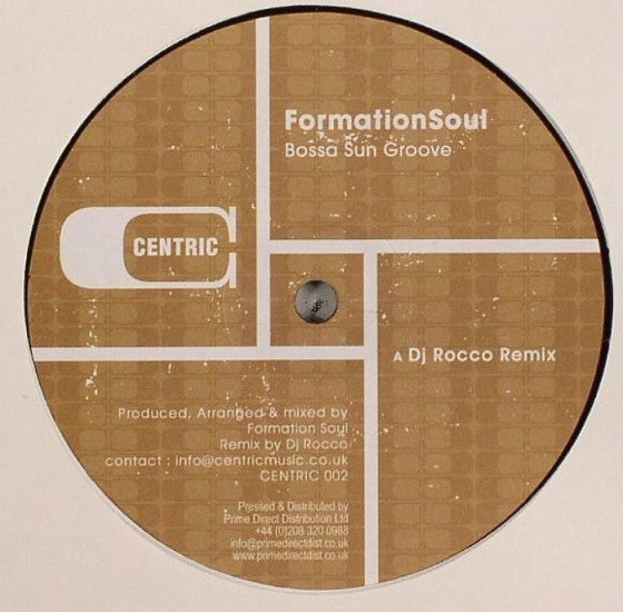 Formation Soul : Bossa Sun Groove (12")