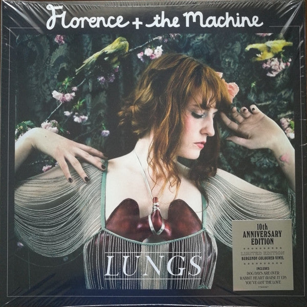 Florence And The Machine : Lungs (LP, Album, Ltd, RE, Bur)